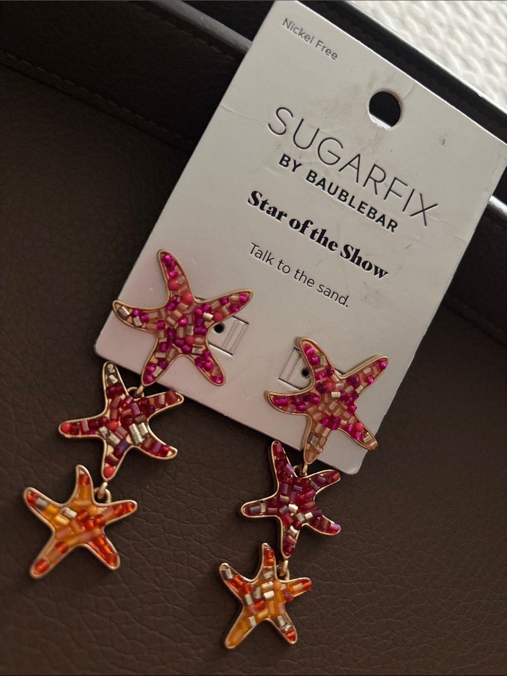BAUBLE BAR SUGAR FIX STAR OF THE SHOW EARRINGS